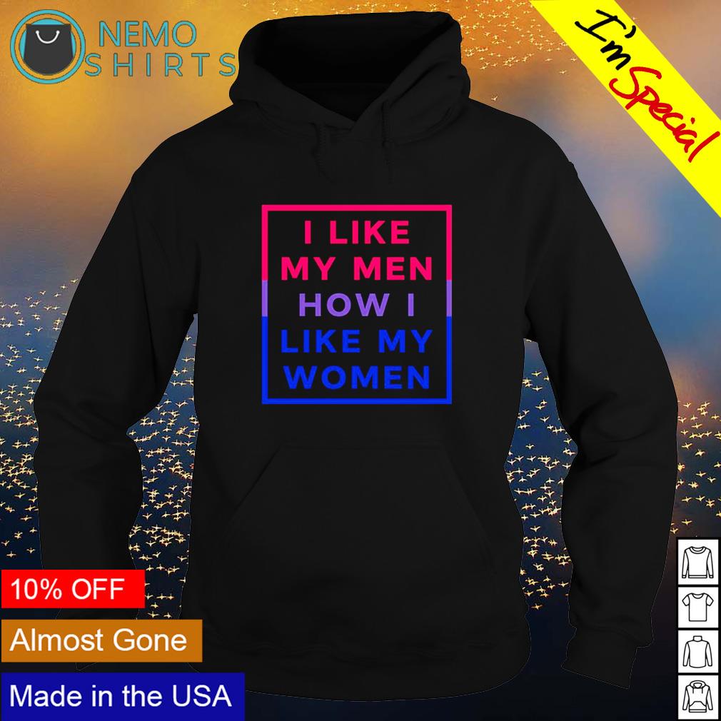 I like my men how women - Adult & Kids T-Shirts, Sweatshirts & Hoodies apparel design preview 2