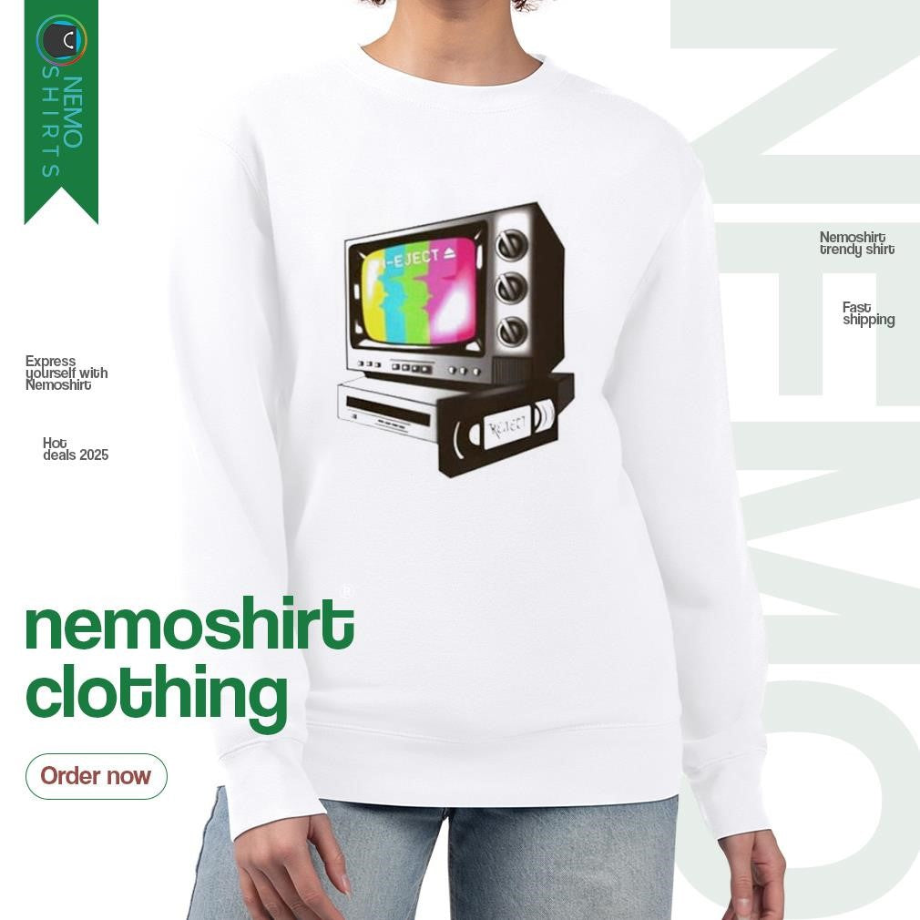 Reelrejects Sh Eject retro - Adult & Kids T-Shirts, Sweatshirts & Hoodies apparel design preview 4