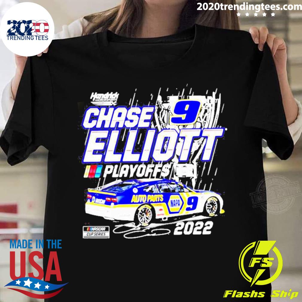 Official hendrick Motorsports Chase Elliott Playoffs - Adult & Kids T-Shirts, Sweatshirts & Hoodies apparel design preview 1