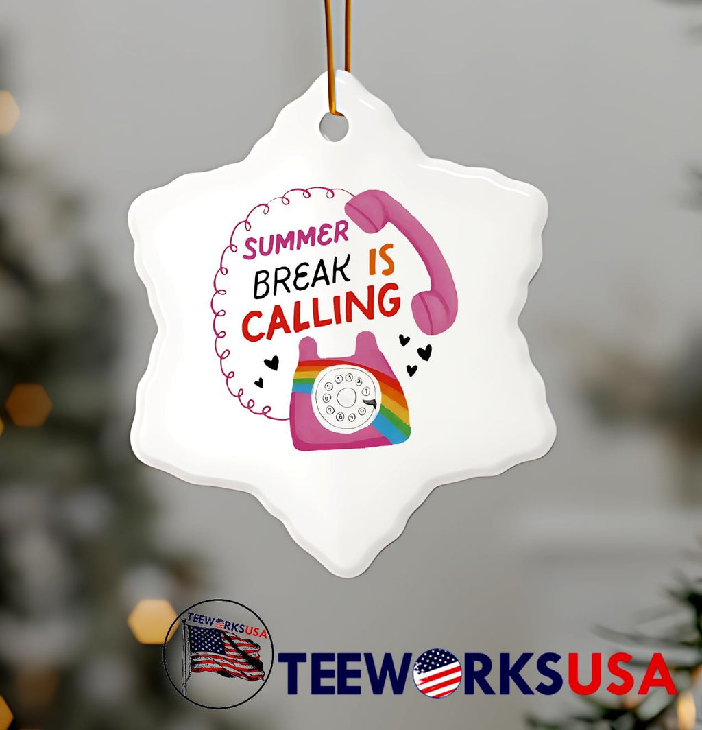 Summer break is calling - Adult & Kids T-Shirts, Sweatshirts & Hoodies apparel design preview 7