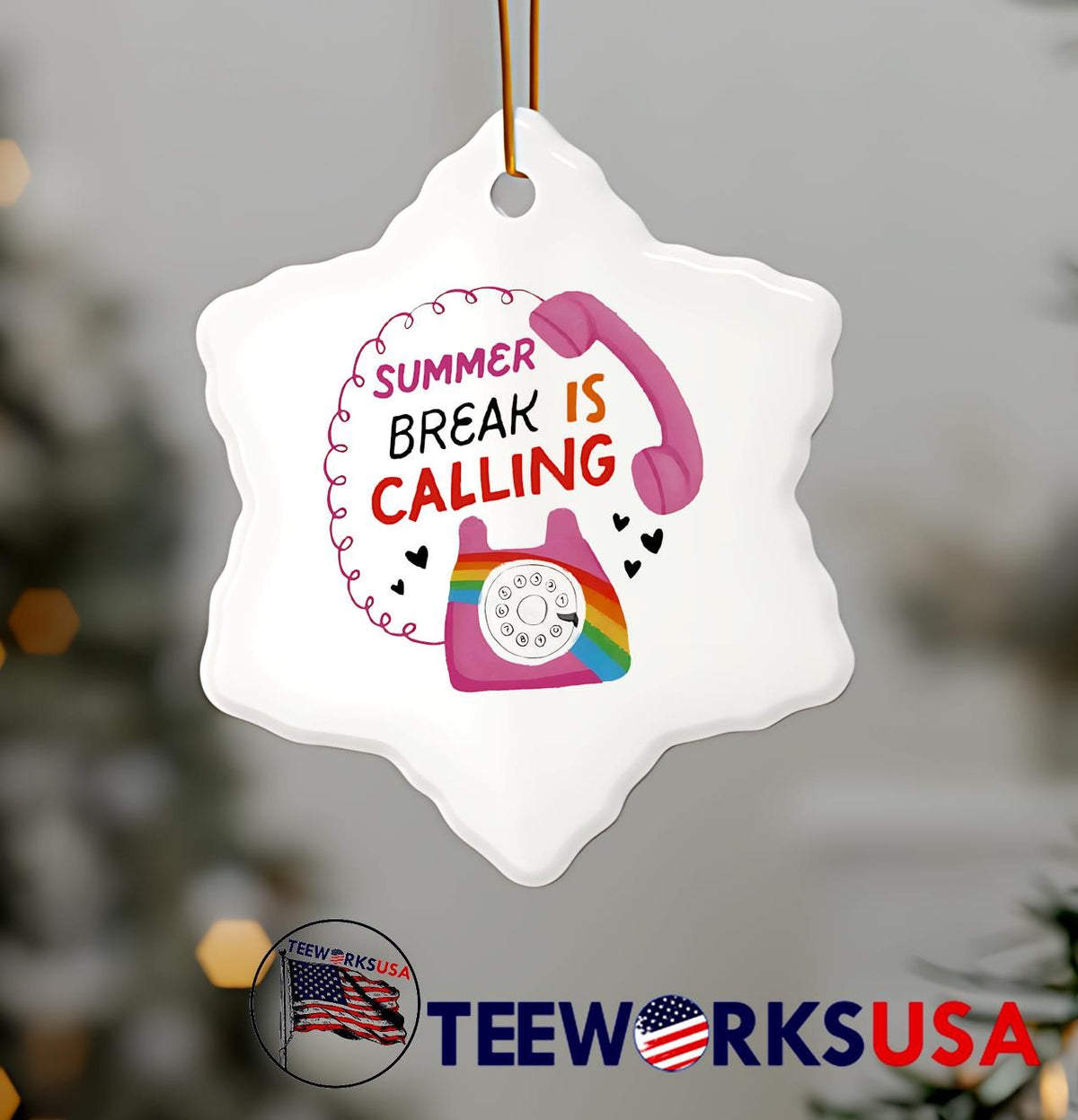 Summer break is calling - Adult & Kids T-Shirts, Sweatshirts & Hoodies apparel design preview 7