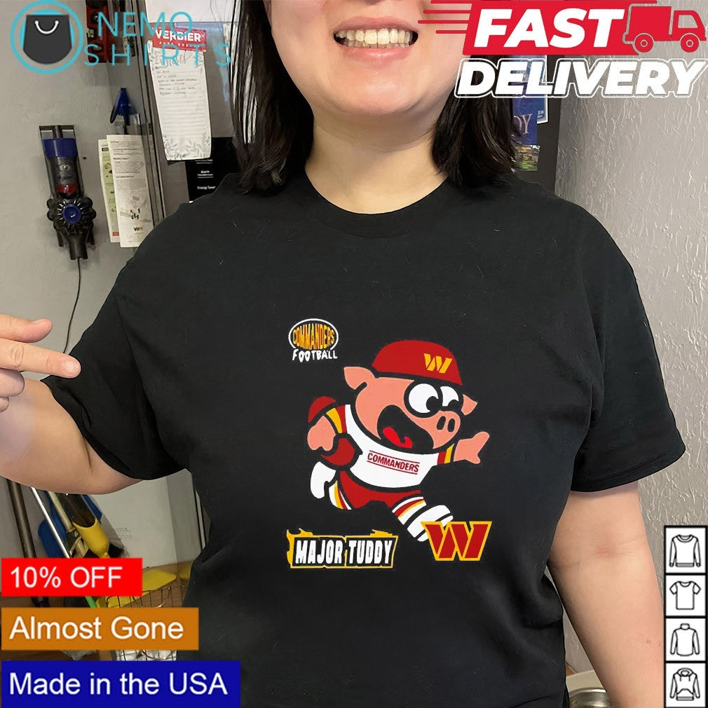 Washington Commanders football major tuddy - Adult & Kids T-Shirts, Sweatshirts & Hoodies apparel design preview 3