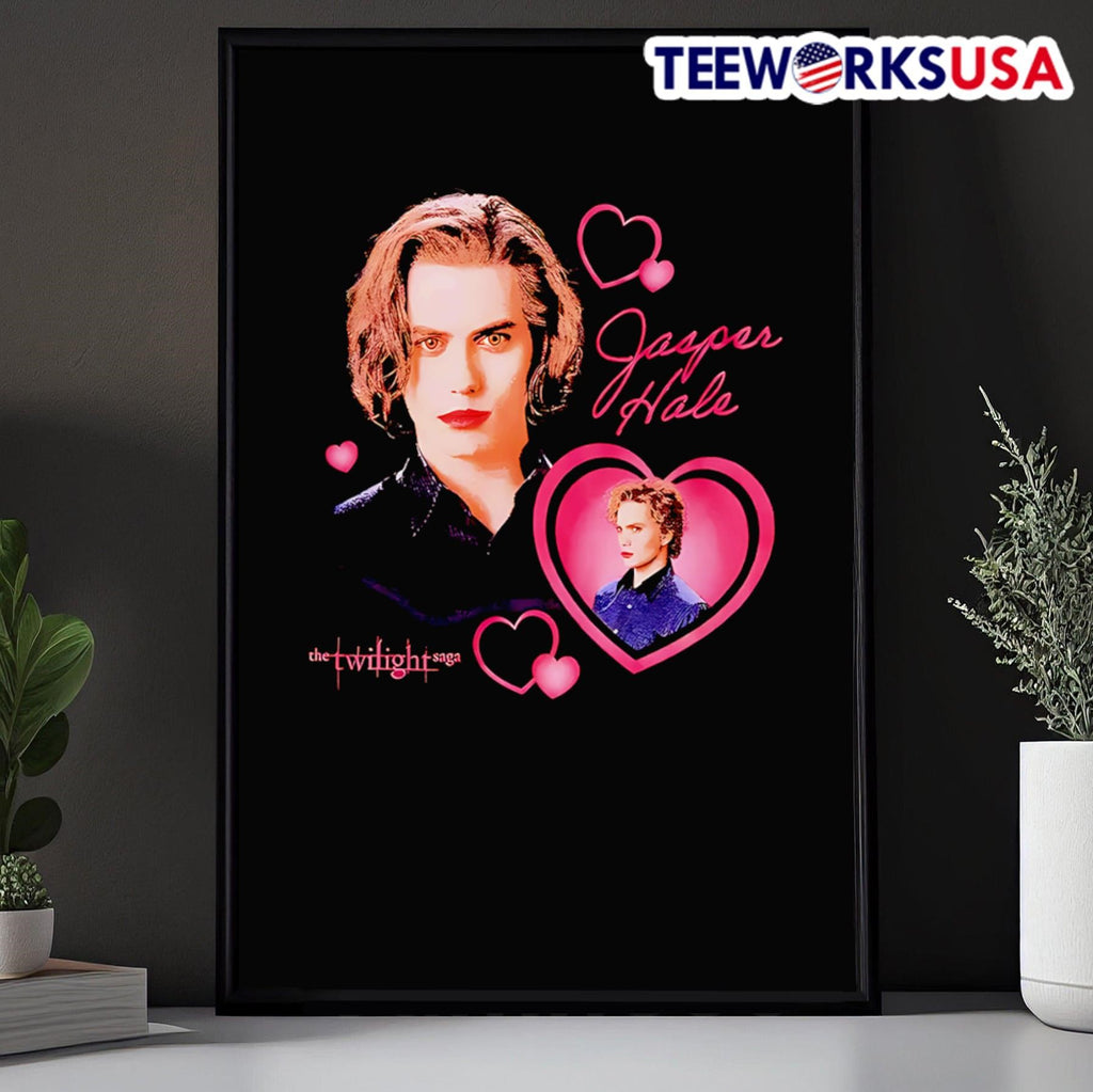The Twilight Saga Jasper Heart - Adult & Kids T-Shirts, Sweatshirts & Hoodies apparel design preview 5