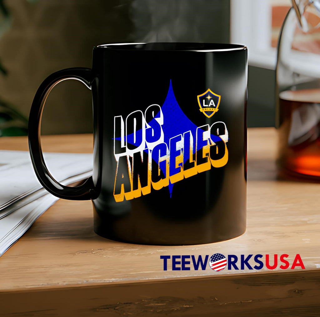 LA Galaxy Wave Bold - Adult & Kids T-Shirts, Sweatshirts & Hoodies apparel design preview 2