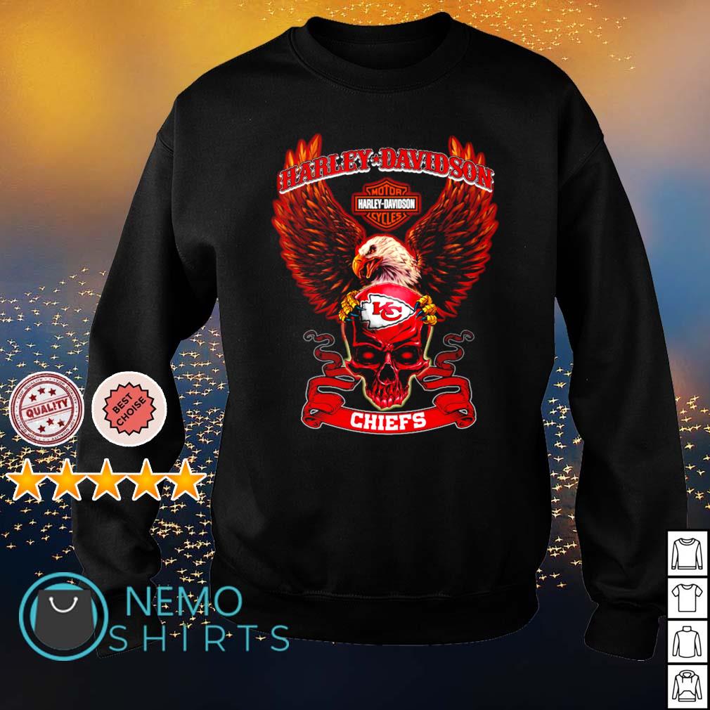 Kansas City Chiefs Harley Davidson - Adult & Kids T-Shirts, Sweatshirts & Hoodies product image 4