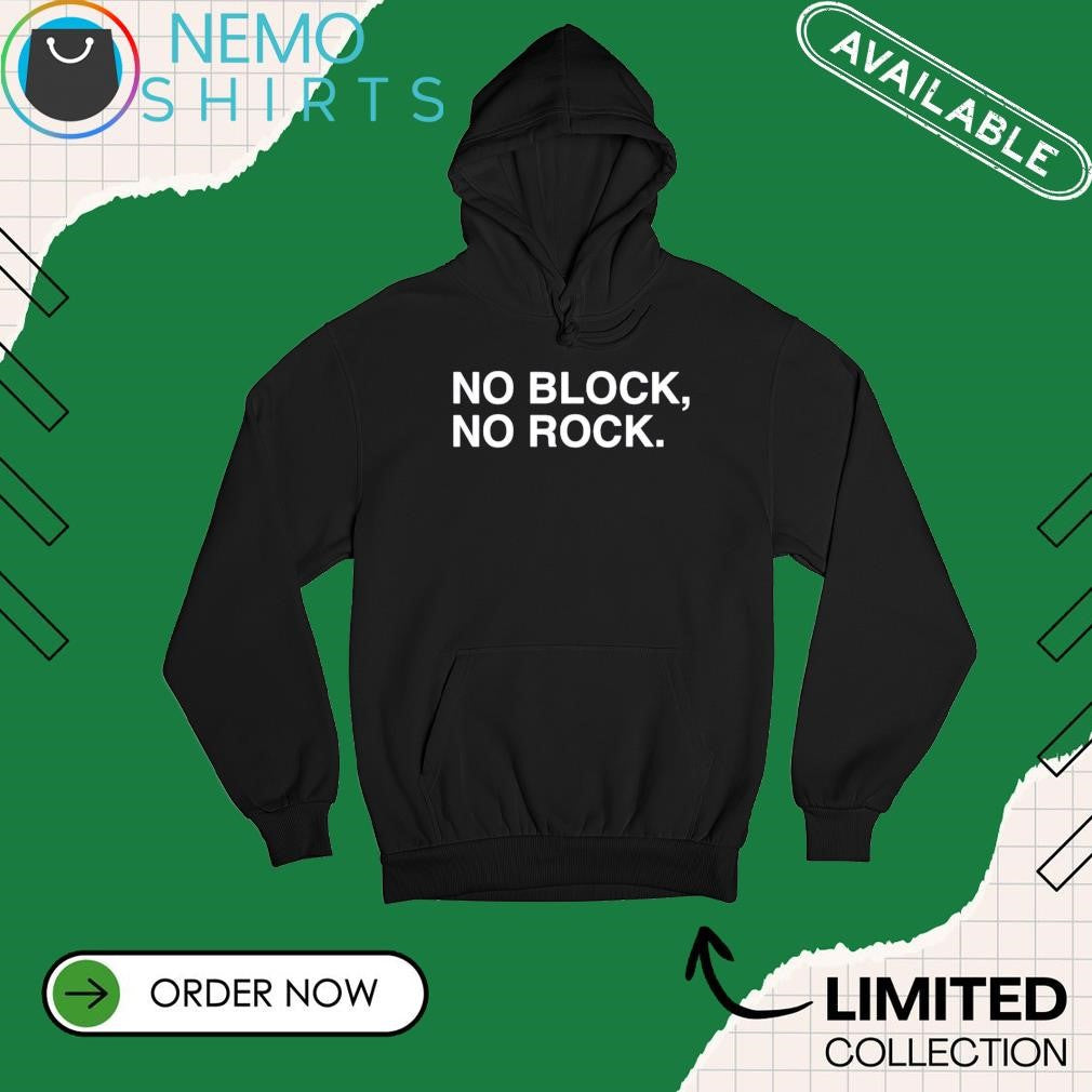 No block rock - Adult & Kids T-Shirts, Sweatshirts & Hoodies apparel design preview 2