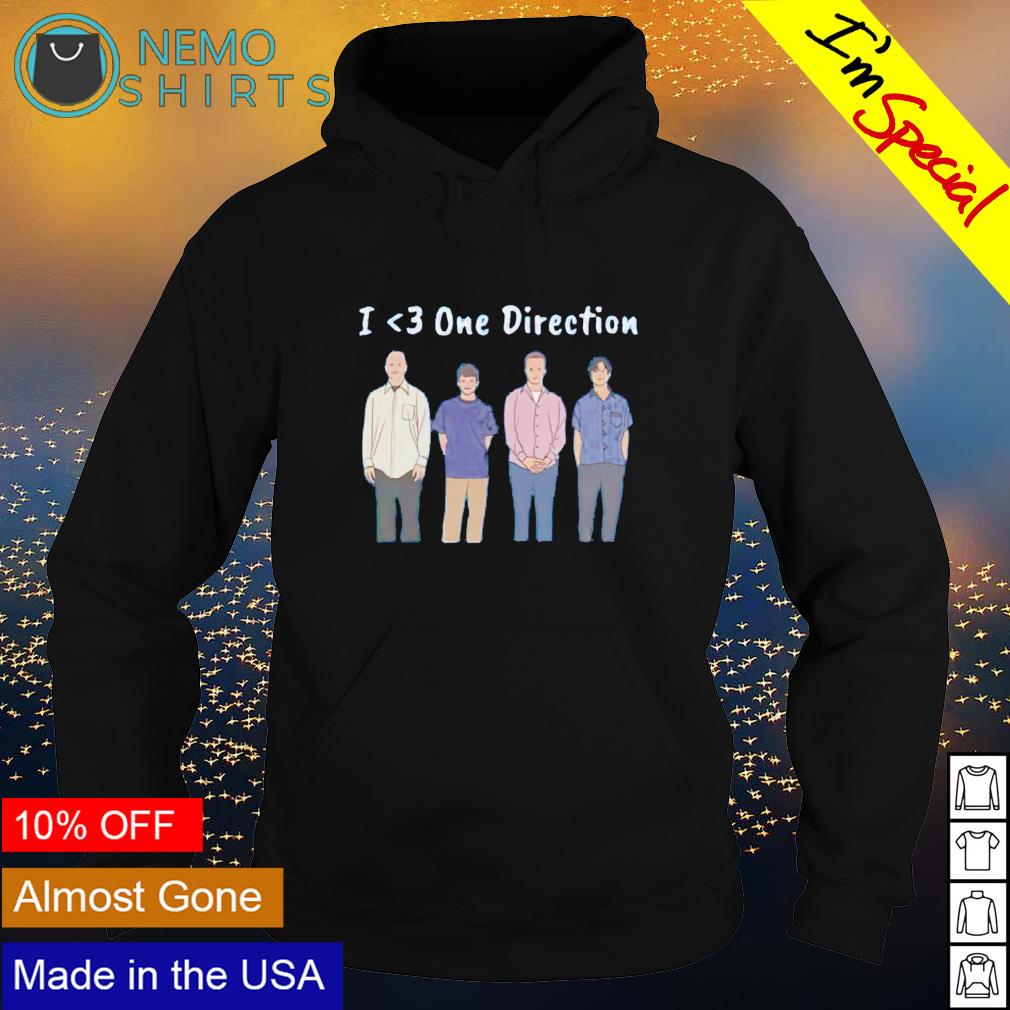I love One Direction Weezer - Adult & Kids T-Shirts, Sweatshirts & Hoodies apparel design preview 2