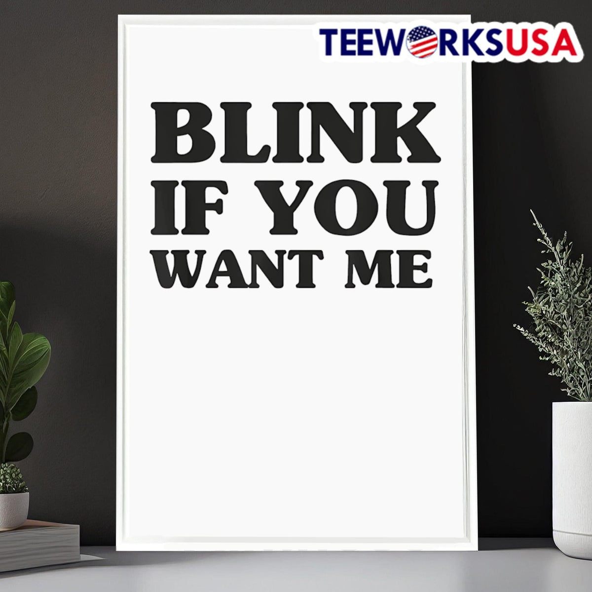 Blink if you want me - Adult & Kids T-Shirts, Sweatshirts & Hoodies apparel design preview 6