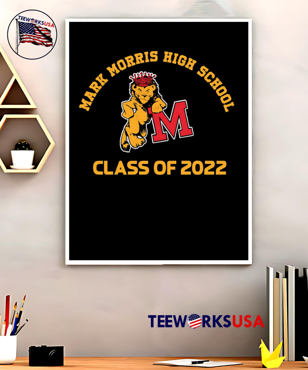 Mark Morris High School Class Of 2022 - Adult & Kids T-Shirts, Sweatshirts & Hoodies apparel design preview 5