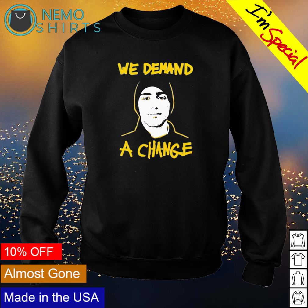 Jeff Mason we demand a change - Adult & Kids T-Shirts, Sweatshirts & Hoodies apparel design preview 4