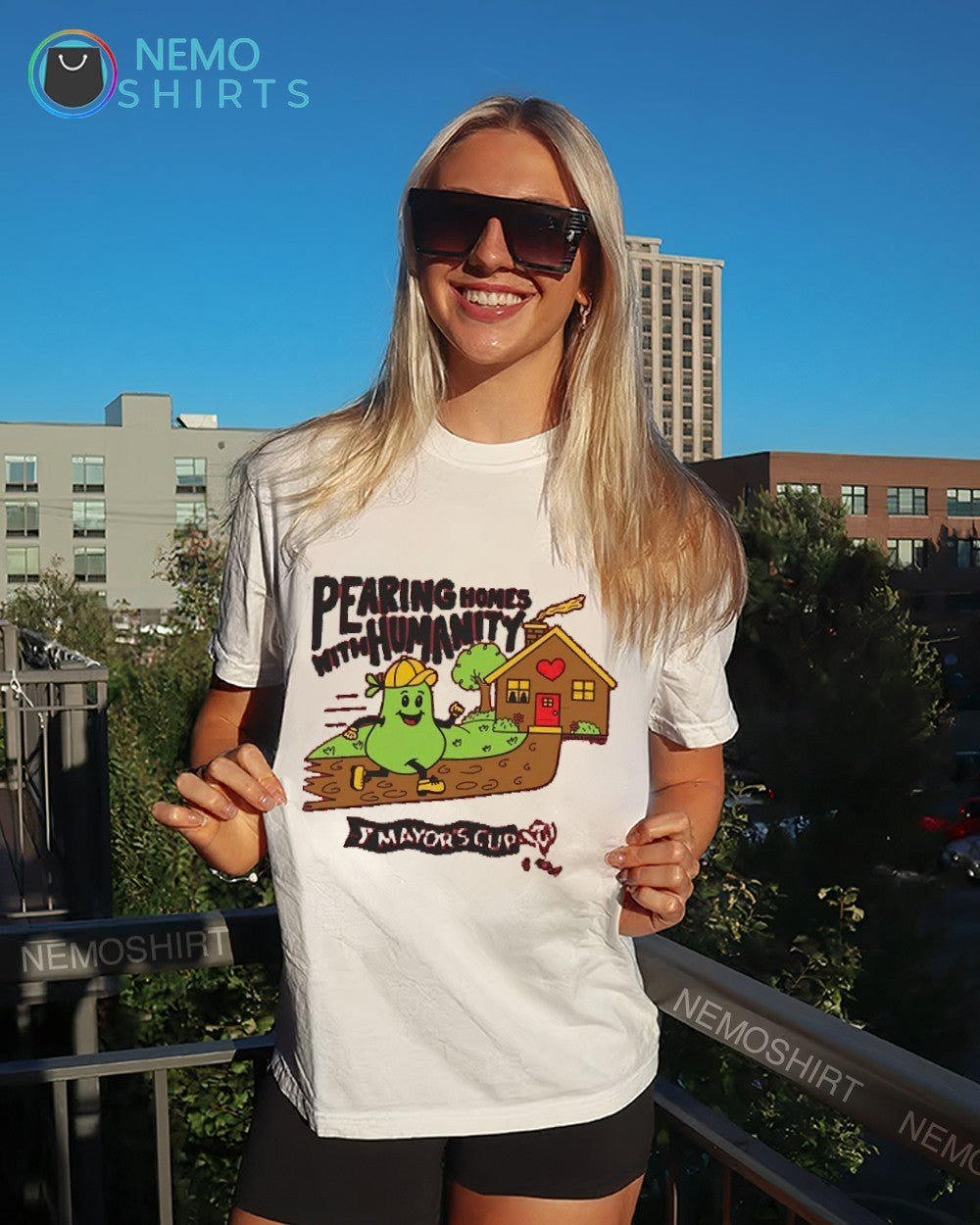 Pearing homes with humanity 2026 Mayor's Cup - Adult & Kids T-Shirts, Sweatshirts & Hoodies apparel design preview 4