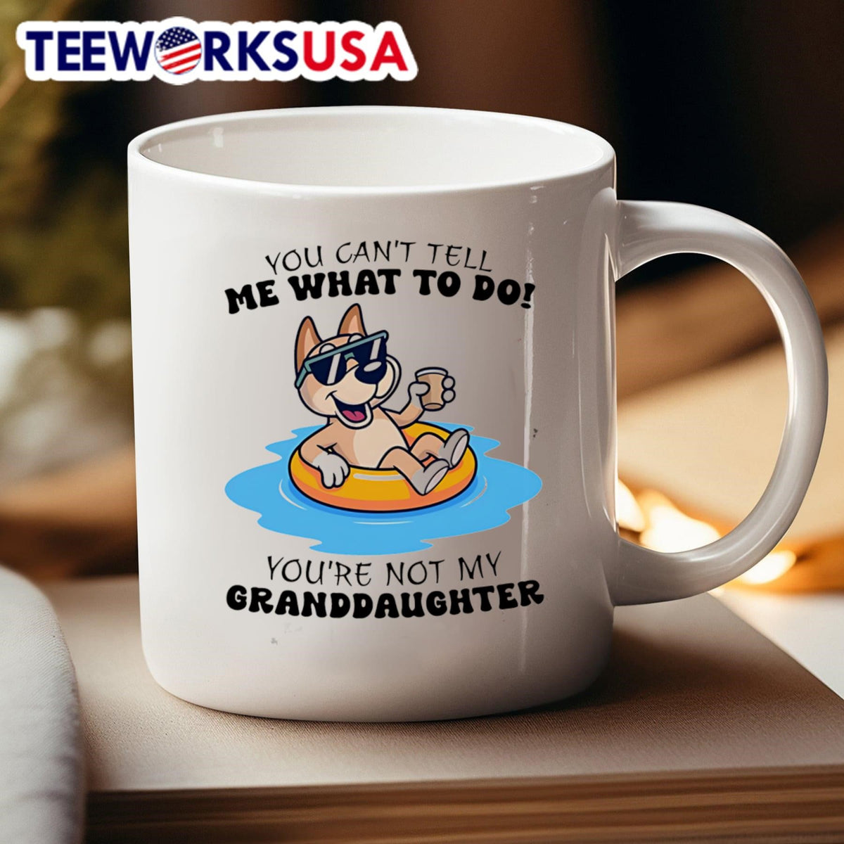 Dog you can't tell me what to do you're not my - Adult & Kids T-Shirts, Sweatshirts & Hoodies apparel design preview 4
