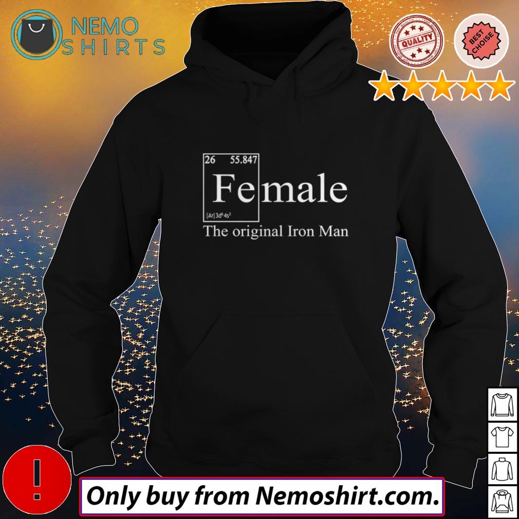 Female The original Iron Man - Adult & Kids T-Shirts, Sweatshirts & Hoodies apparel design preview 2