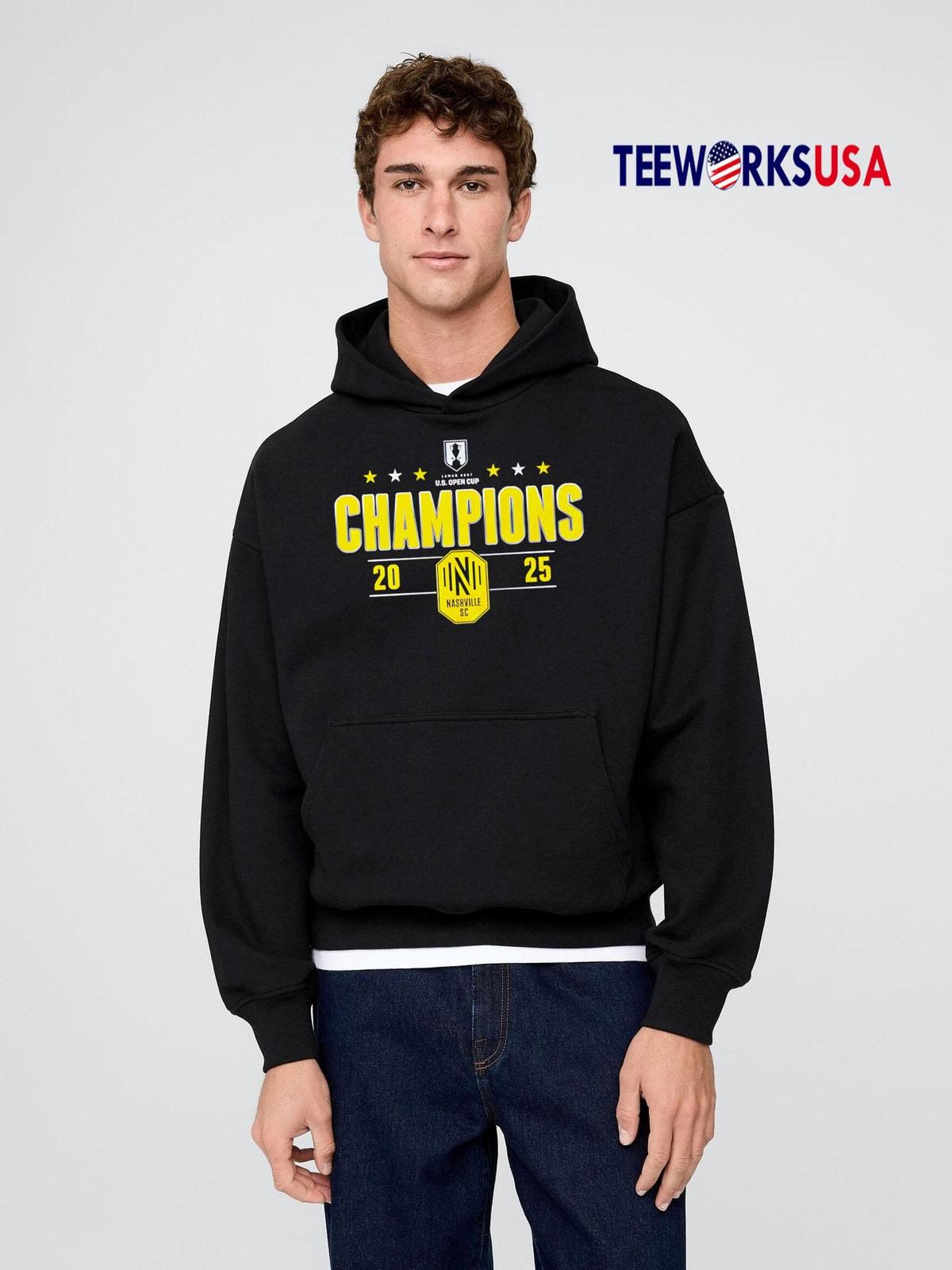 Nashville SC 2025 Lamar Hunt U.S. Open Cup Champions - Adult & Kids T-Shirts, Sweatshirts & Hoodies apparel design preview 2
