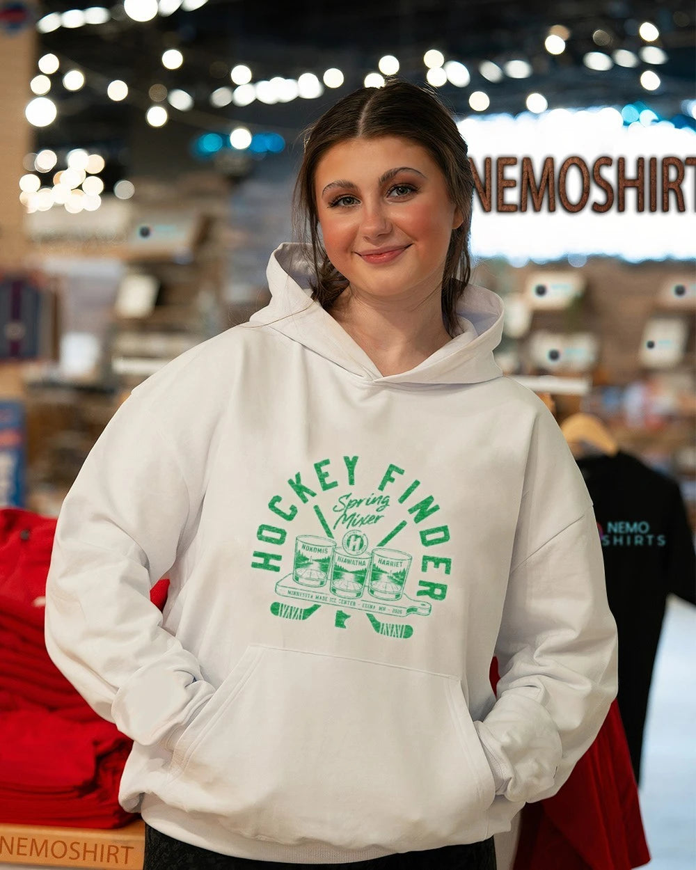 Hockey Finder 10th Annual Spring Mixer - Adult & Kids T-Shirts, Sweatshirts & Hoodies apparel design preview 3