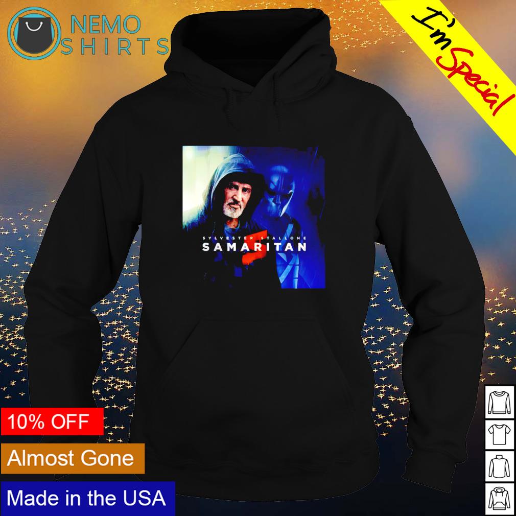 Samaritan Starring Sylvester Stallone and Javon Wanna - Adult & Kids T-Shirts, Sweatshirts & Hoodies apparel design preview 2