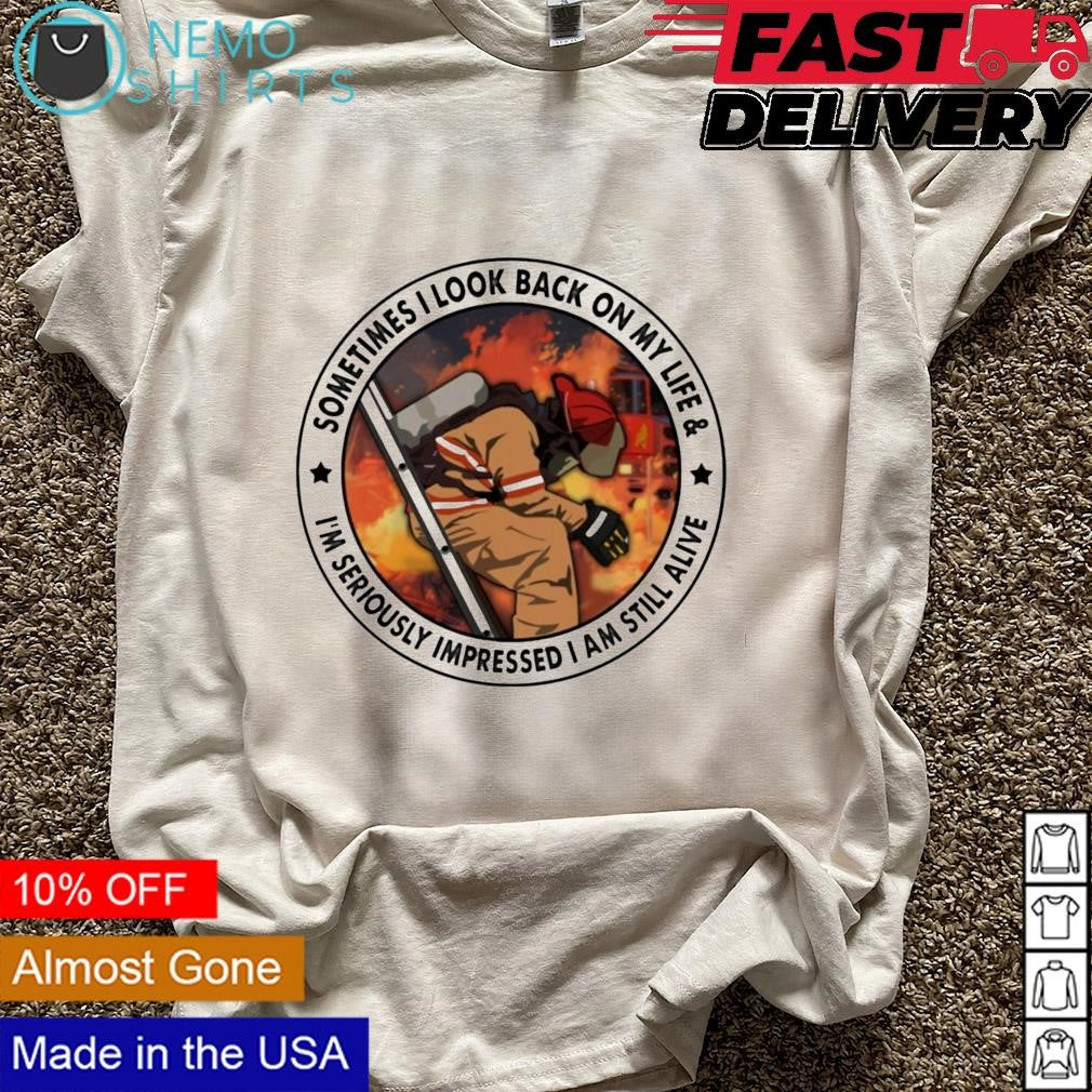 Sometimes I look back on my life and I'm seriously - Adult & Kids T-Shirts, Sweatshirts & Hoodies apparel design preview 5