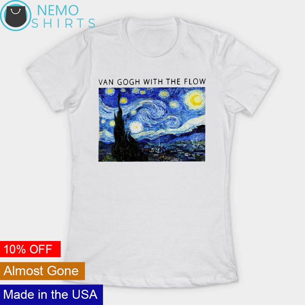 Van Gogh with the flow - Adult & Kids T-Shirts, Sweatshirts & Hoodies product image 2