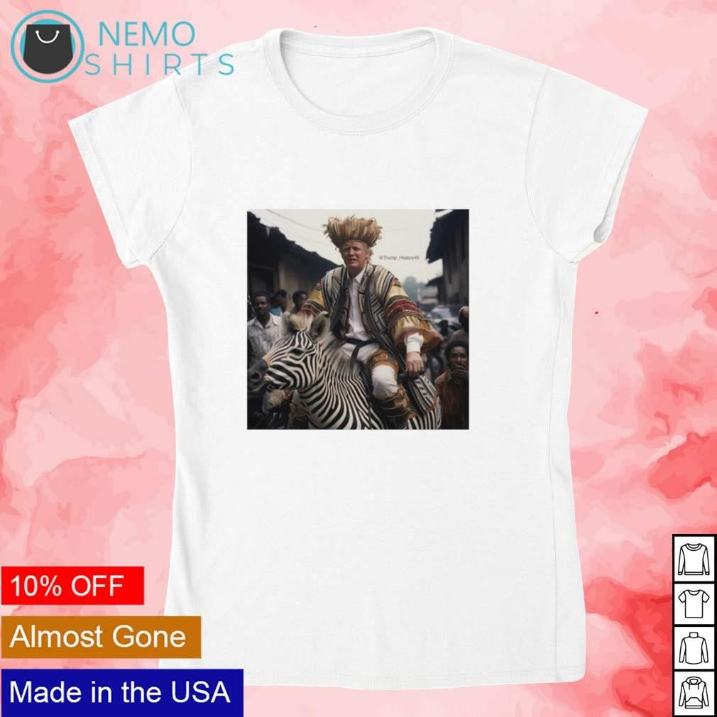 Donald Trump King of Africa - Adult & Kids T-Shirts, Sweatshirts & Hoodies apparel design preview 4