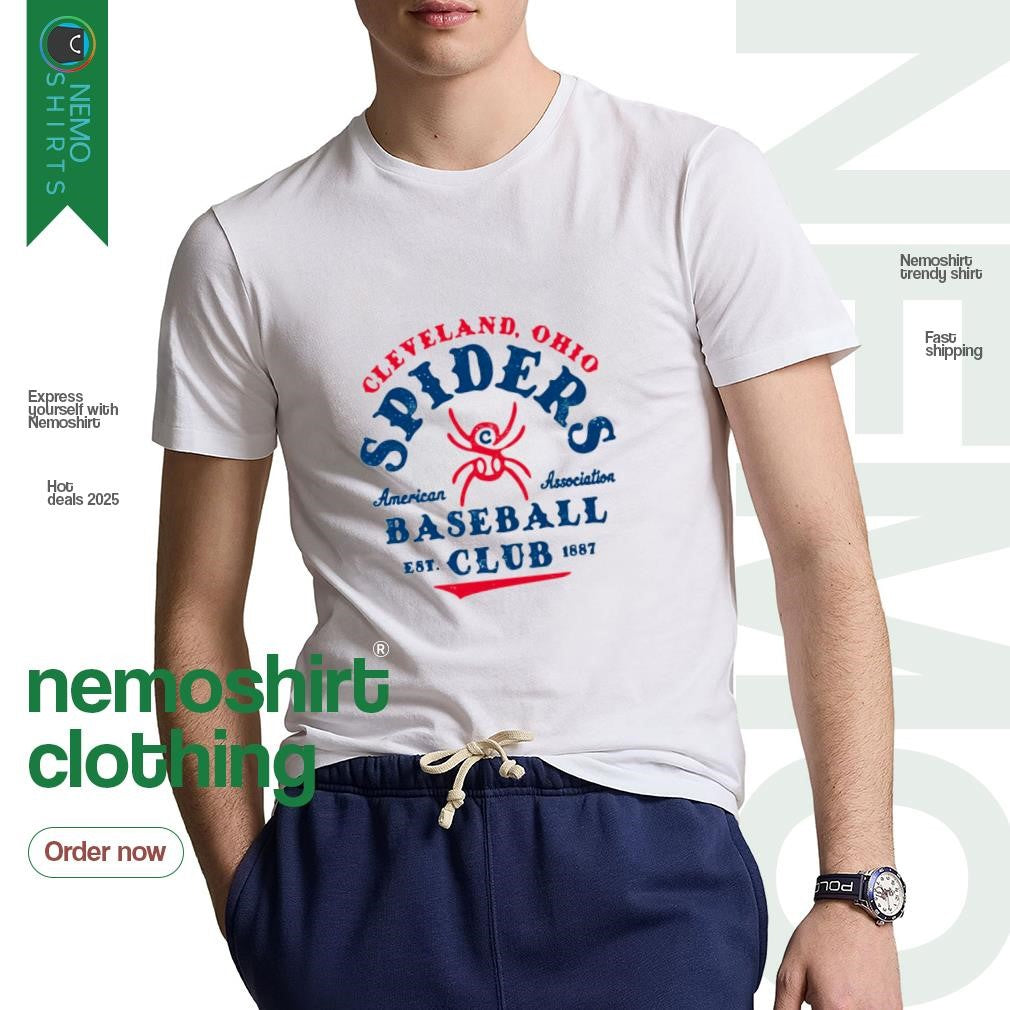 Richmond Spiders baseball club Cleveland Ohio est - Adult & Kids T-Shirts, Sweatshirts & Hoodies apparel design preview 1