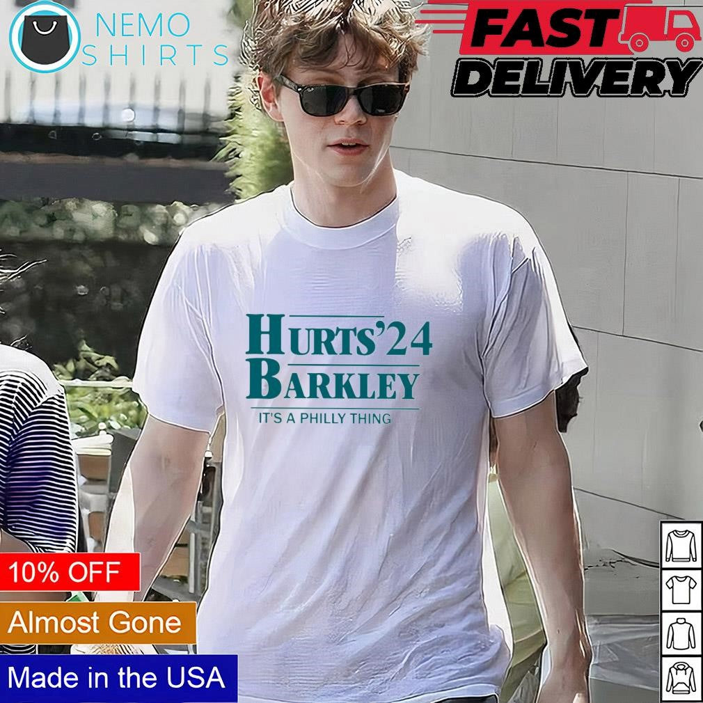 Hurts Barkley 24 it's a Philly thing - Adult & Kids T-Shirts, Sweatshirts & Hoodies apparel design preview 1
