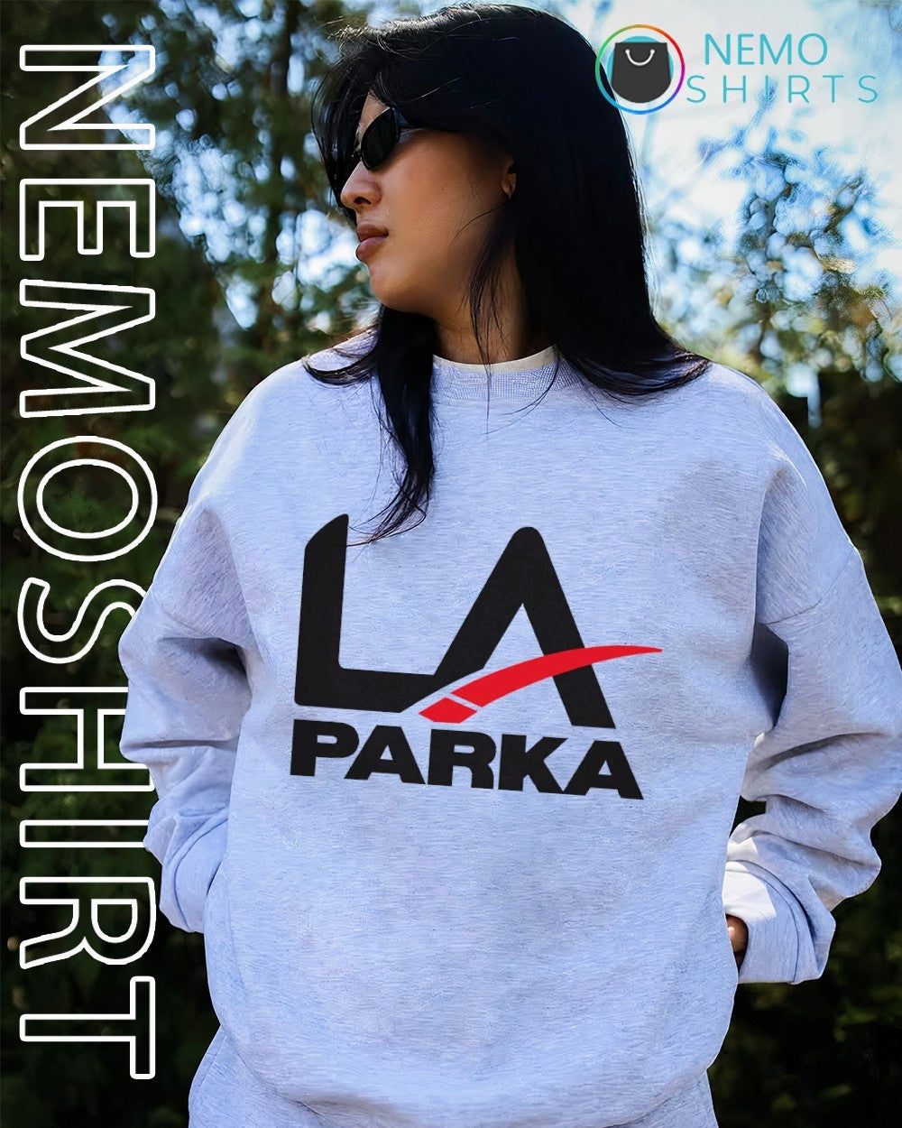 La Parka wrestlers x 80's logos - Adult & Kids T-Shirts, Sweatshirts & Hoodies apparel design preview 4