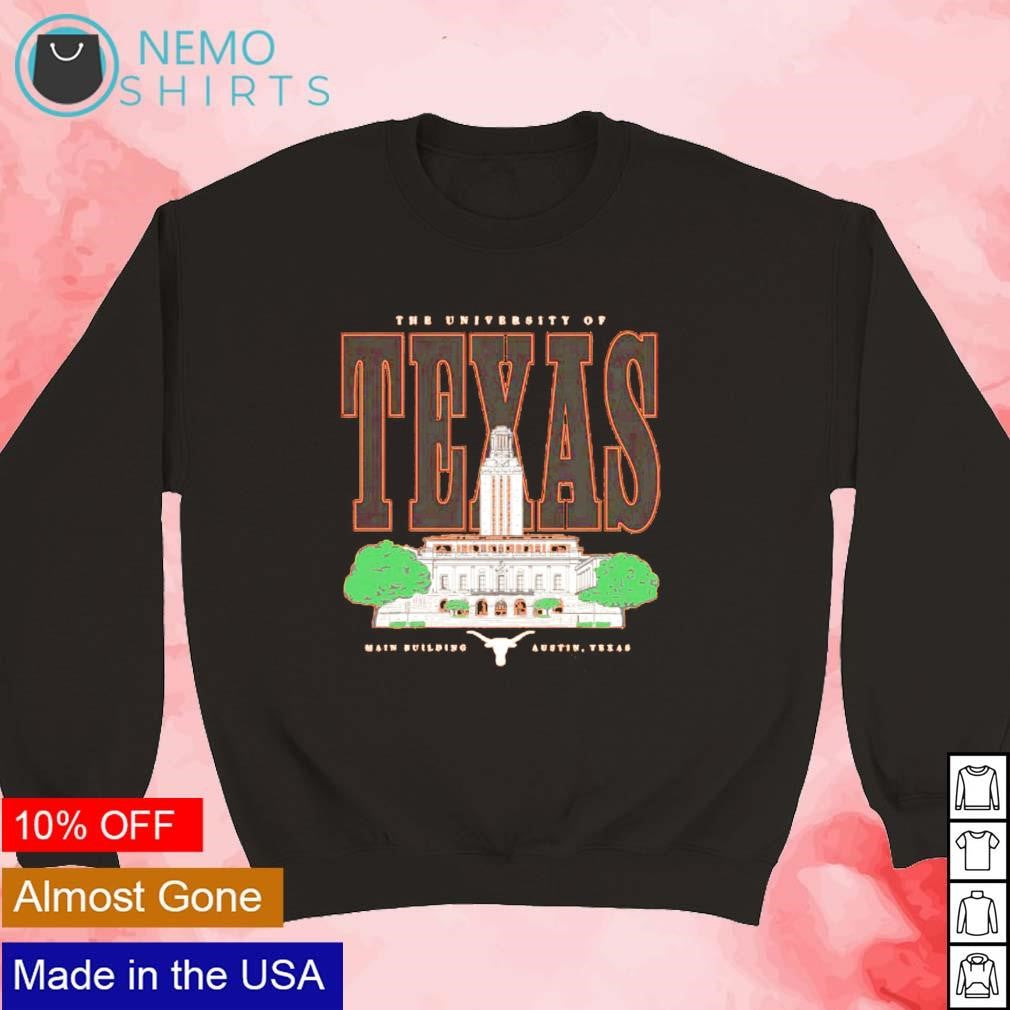 University of Texas main building tower - Adult & Kids T-Shirts, Sweatshirts & Hoodies apparel design preview 5