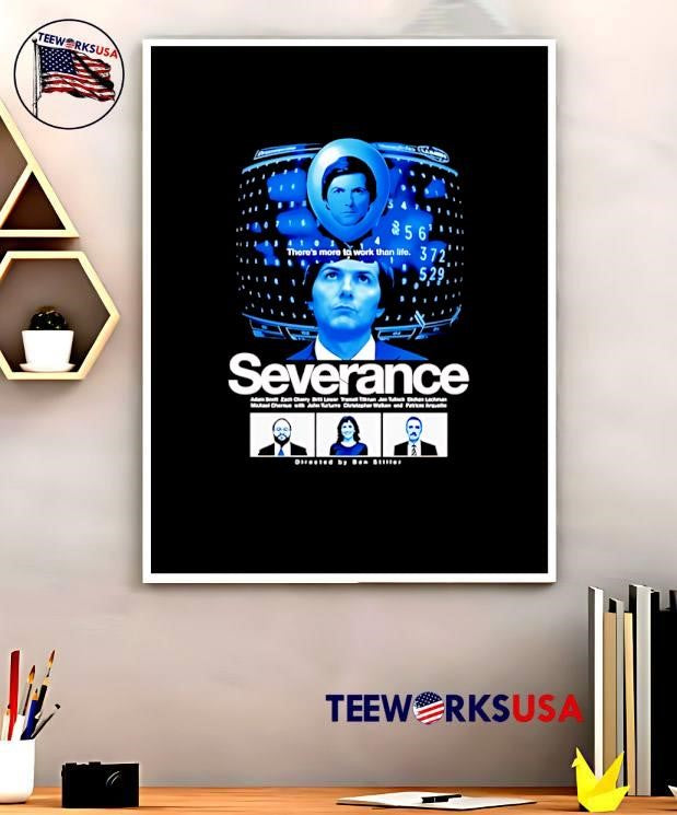 Severance there_s more to work than life - Adult & Kids T-Shirts, Sweatshirts & Hoodies apparel design preview 5