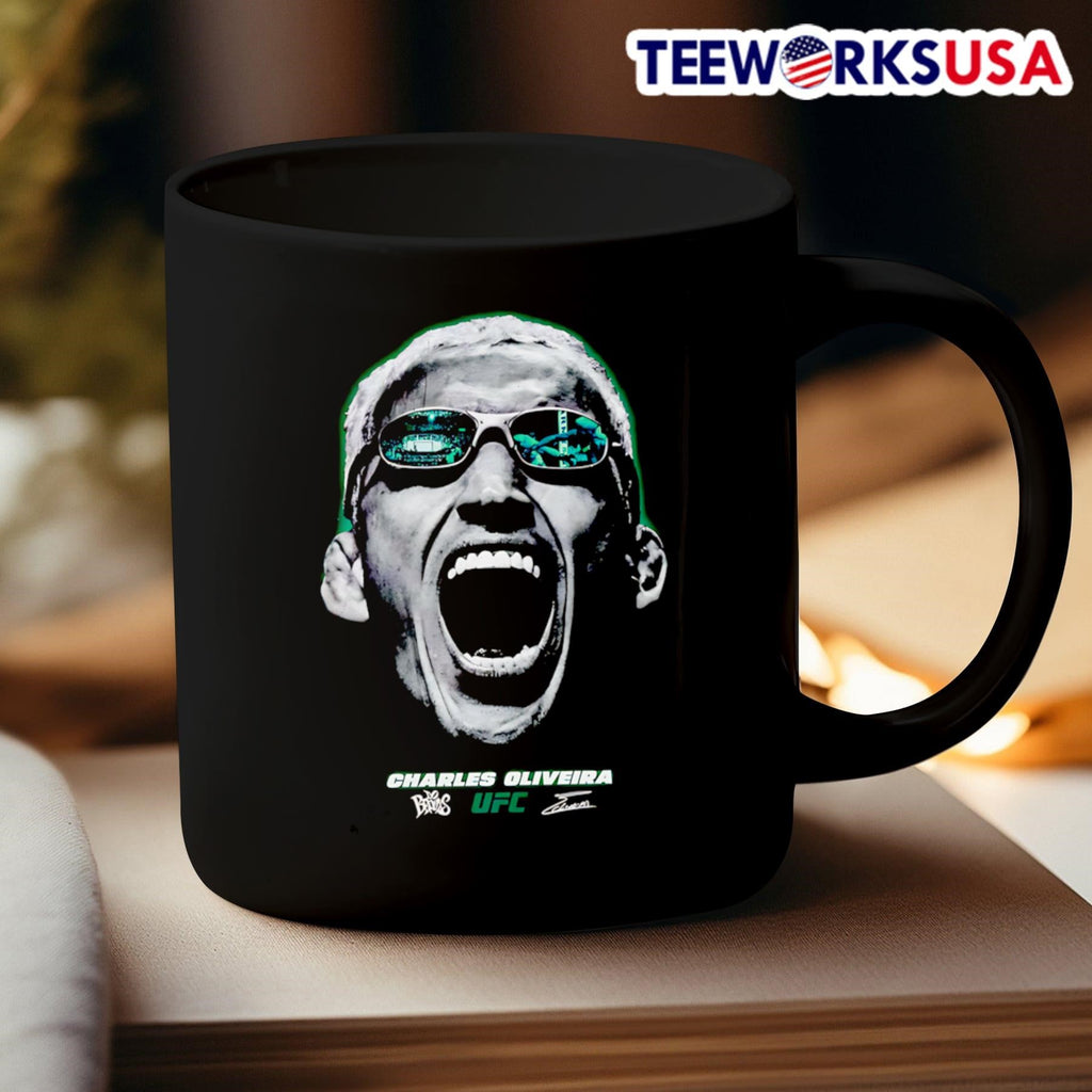 Charles Oliveira Fight Vision - Adult & Kids T-Shirts, Sweatshirts & Hoodies apparel design preview 3