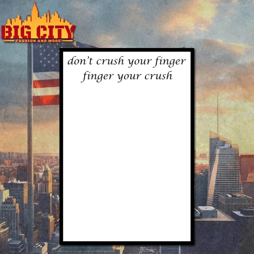Don't Crush Your Finger - Adult & Kids T-Shirts, Sweatshirts & Hoodies apparel design preview 4