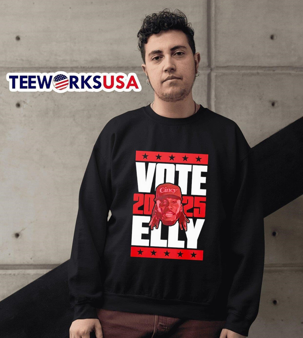 Elly De La Cruz 2025 Vote - Adult & Kids T-Shirts, Sweatshirts & Hoodies apparel design preview 6