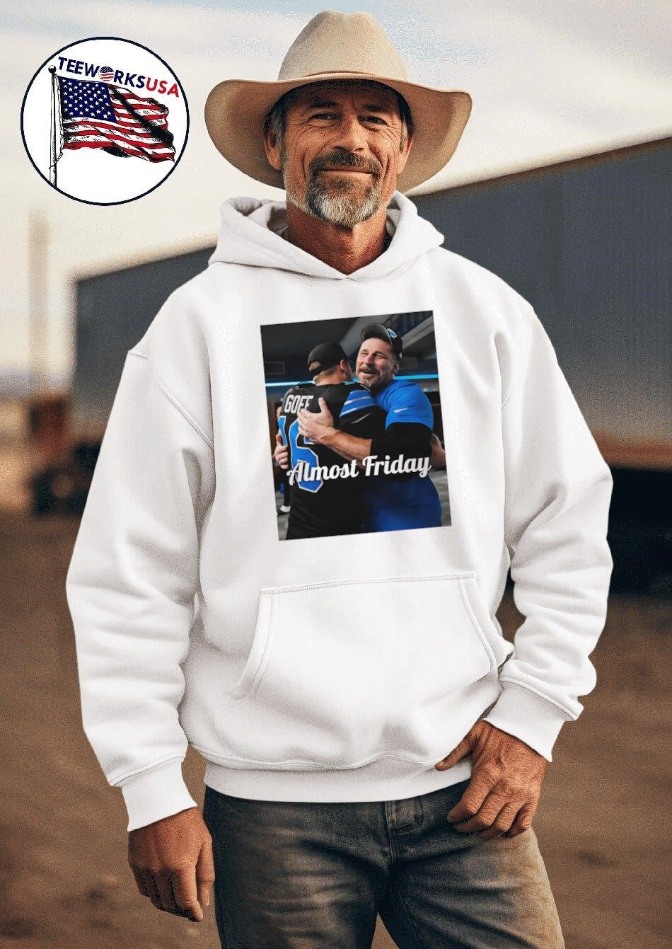 Almost Friday Jared and Dan - Adult & Kids T-Shirts, Sweatshirts & Hoodies apparel design preview 2