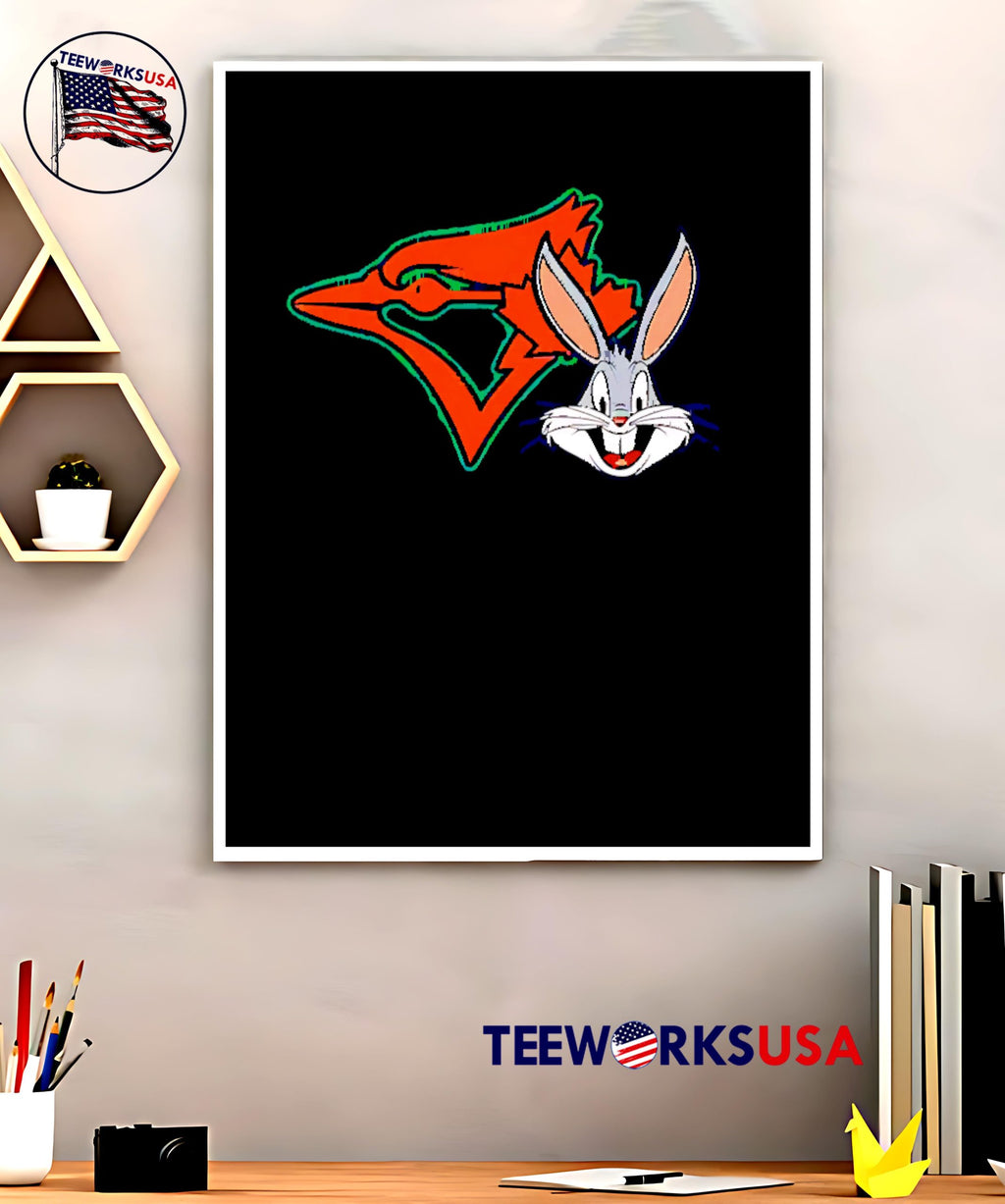 Toronto Blue Jays Looney Tunes For Fans 2025 Baseball - Adult & Kids T-Shirts, Sweatshirts & Hoodies apparel design preview 5