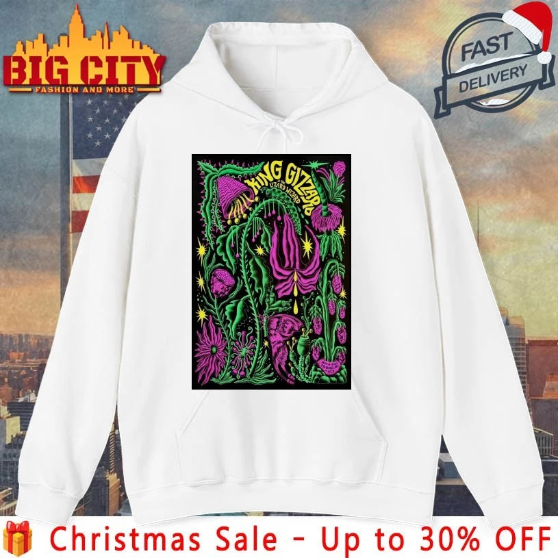 King Gizzard And The Lizard Wizard At 013 Poppodium - Adult & Kids T-Shirts, Sweatshirts & Hoodies apparel design preview 2