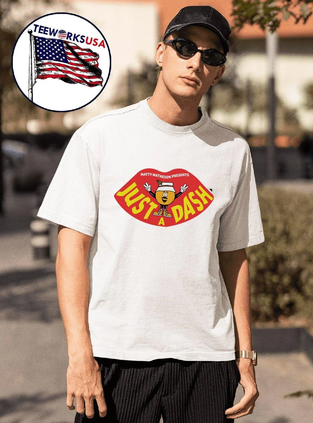 Matty Matheson Presents Just A Dash Character - Adult & Kids T-Shirts, Sweatshirts & Hoodies apparel design preview 1