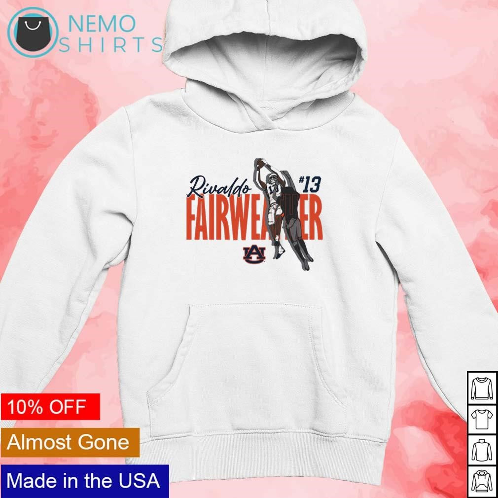 Rivaldo Fairweather no 13 Auburn Tigers touchdown - Adult & Kids T-Shirts, Sweatshirts & Hoodies apparel design preview 2
