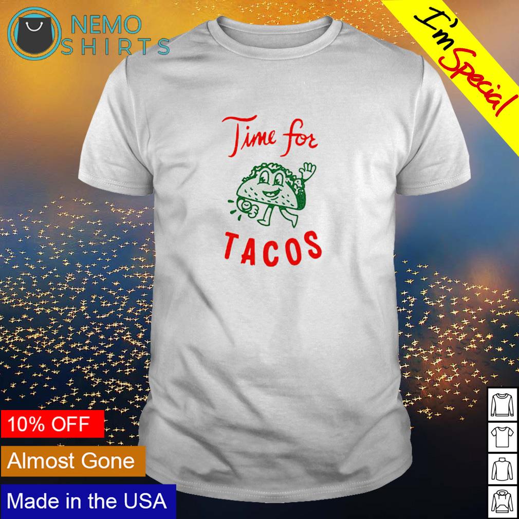 It's always time for Tacos - Adult & Kids T-Shirts, Sweatshirts & Hoodies apparel design preview 1