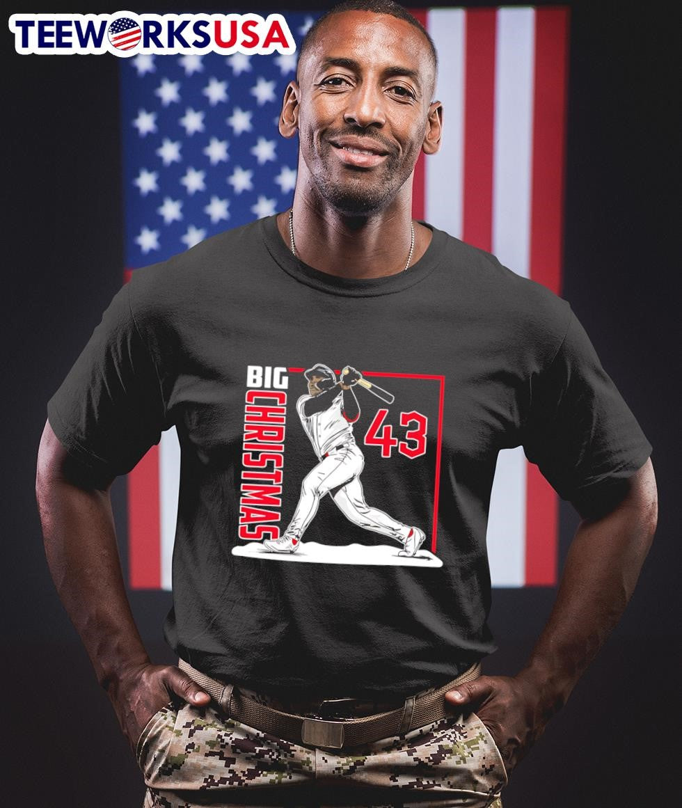 Big Christmas 43 Jhonkensy Noel baseball - Adult & Kids T-Shirts, Sweatshirts & Hoodies apparel design preview 1