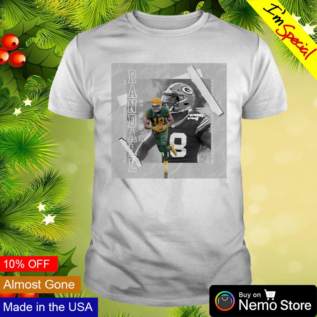 Randall Cobb Green Bay Packers footbal poster - Adult & Kids T-Shirts, Sweatshirts & Hoodies apparel design preview 1