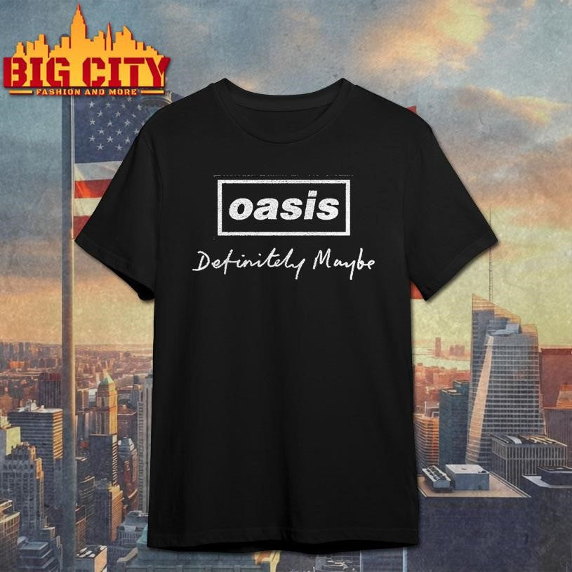 Oasis Definitely Maybe Distressed - Adult & Kids T-Shirts, Sweatshirts & Hoodies apparel design preview 1
