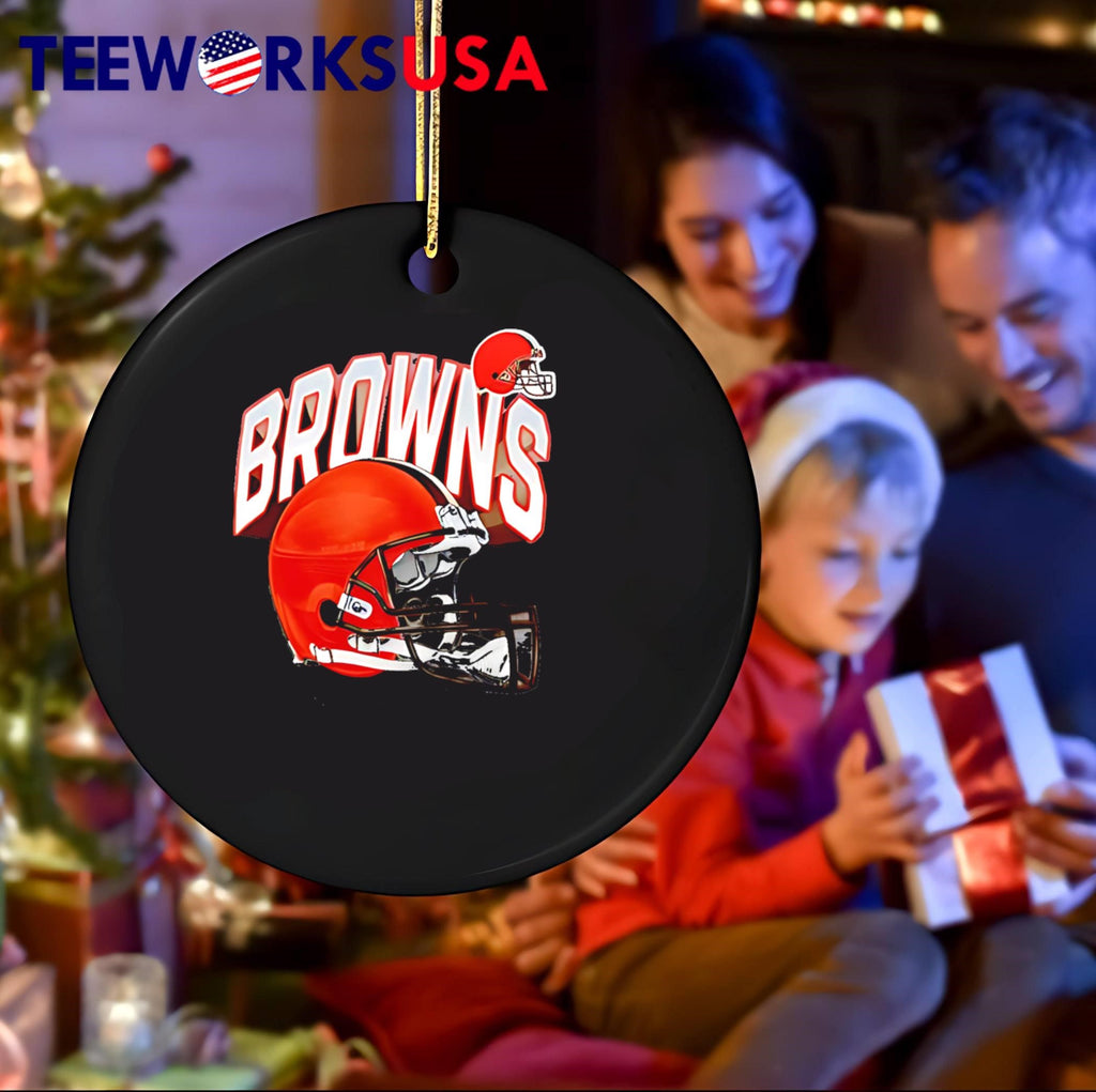 Cleveland Browns Helmet End Around Short Sleeve - Adult & Kids T-Shirts, Sweatshirts & Hoodies apparel design preview 4