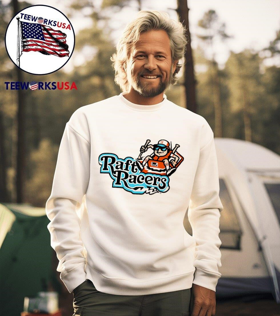 Tulsa Drillers raft racers - Adult & Kids T-Shirts, Sweatshirts & Hoodies apparel design preview 3