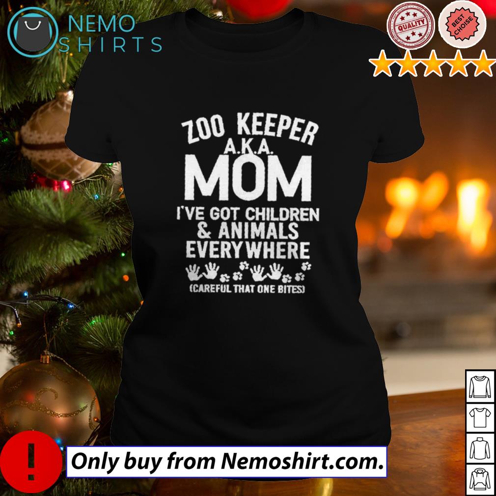 Zoo keeper AKA mom I've got children animals - Adult & Kids T-Shirts, Sweatshirts & Hoodies apparel design preview 3