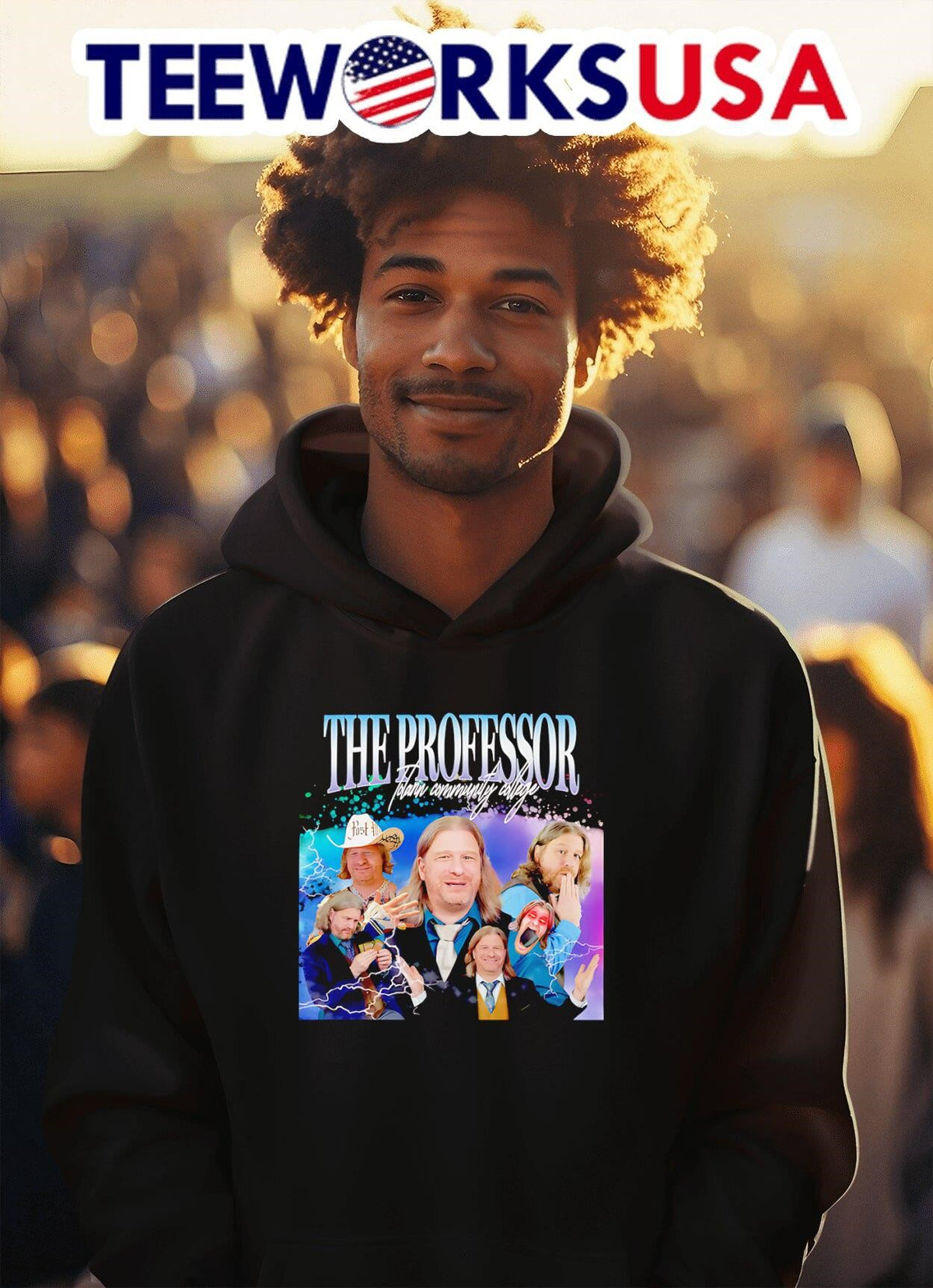 The Professor Tolarian Community college - Adult & Kids T-Shirts, Sweatshirts & Hoodies apparel design preview 2