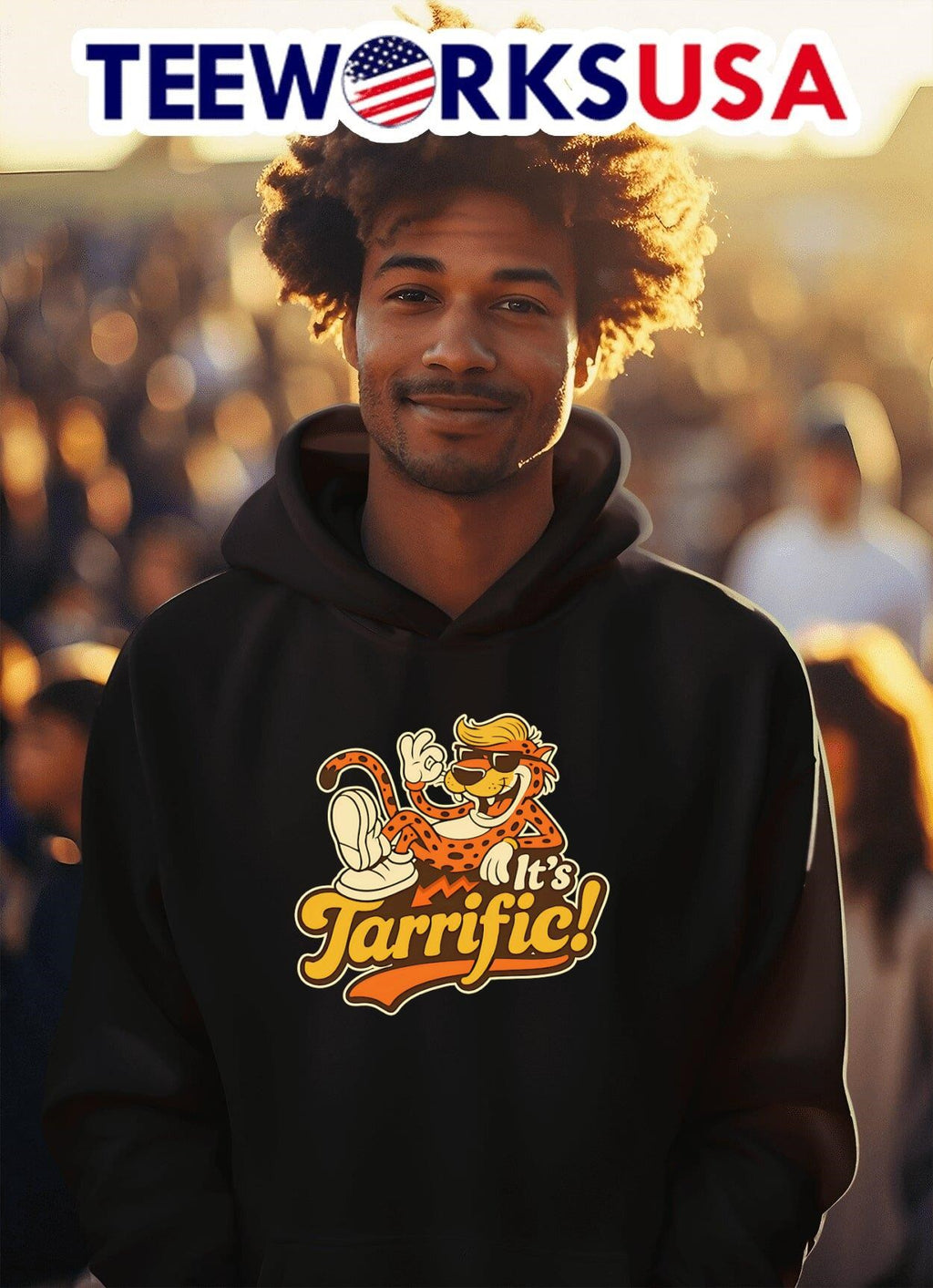 Tarrific leopard - Adult & Kids T-Shirts, Sweatshirts & Hoodies apparel design preview 2