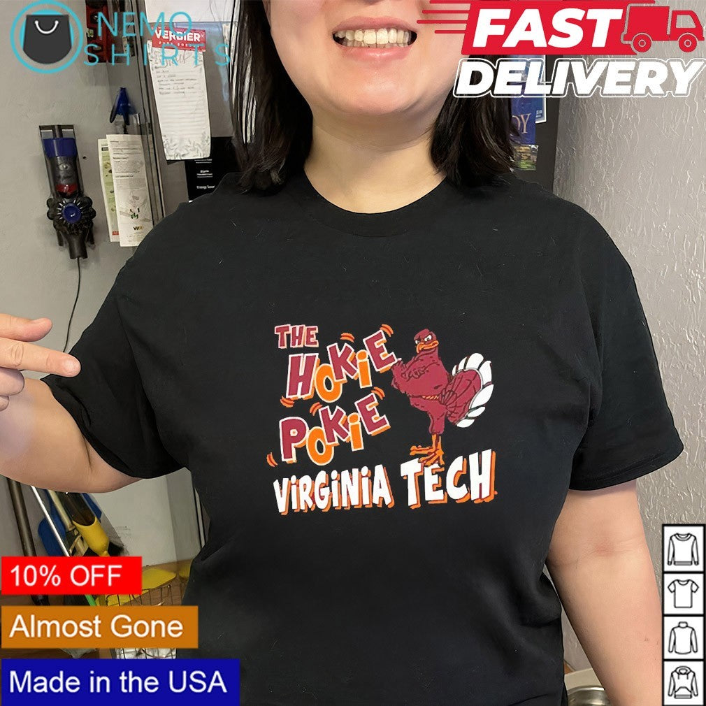 The hokie pokie Virginia Tech Hokies mascot Ships - Adult & Kids T-Shirts, Sweatshirts & Hoodies apparel design preview 2