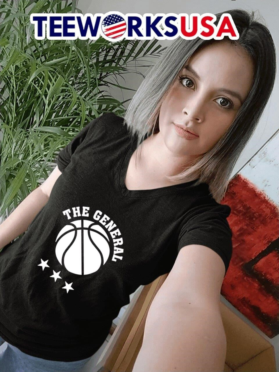 The General basketball - Adult & Kids T-Shirts, Sweatshirts & Hoodies apparel design preview 4