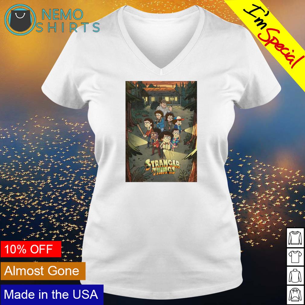 Gravity Falls Stranger Things - Adult & Kids T-Shirts, Sweatshirts & Hoodies apparel design preview 5