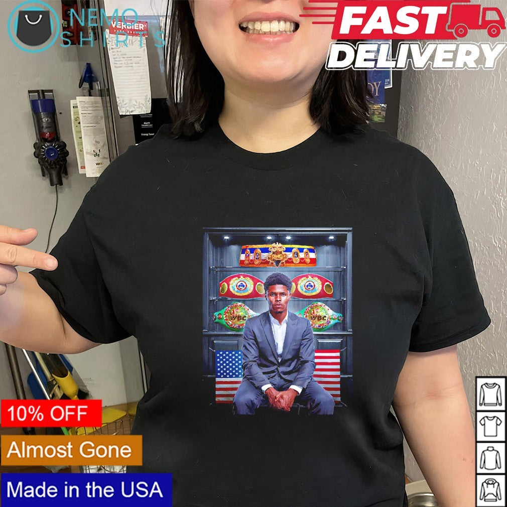 Shakur Stevenson three-weight world champion graphic - Adult & Kids T-Shirts, Sweatshirts & Hoodies apparel design preview 2