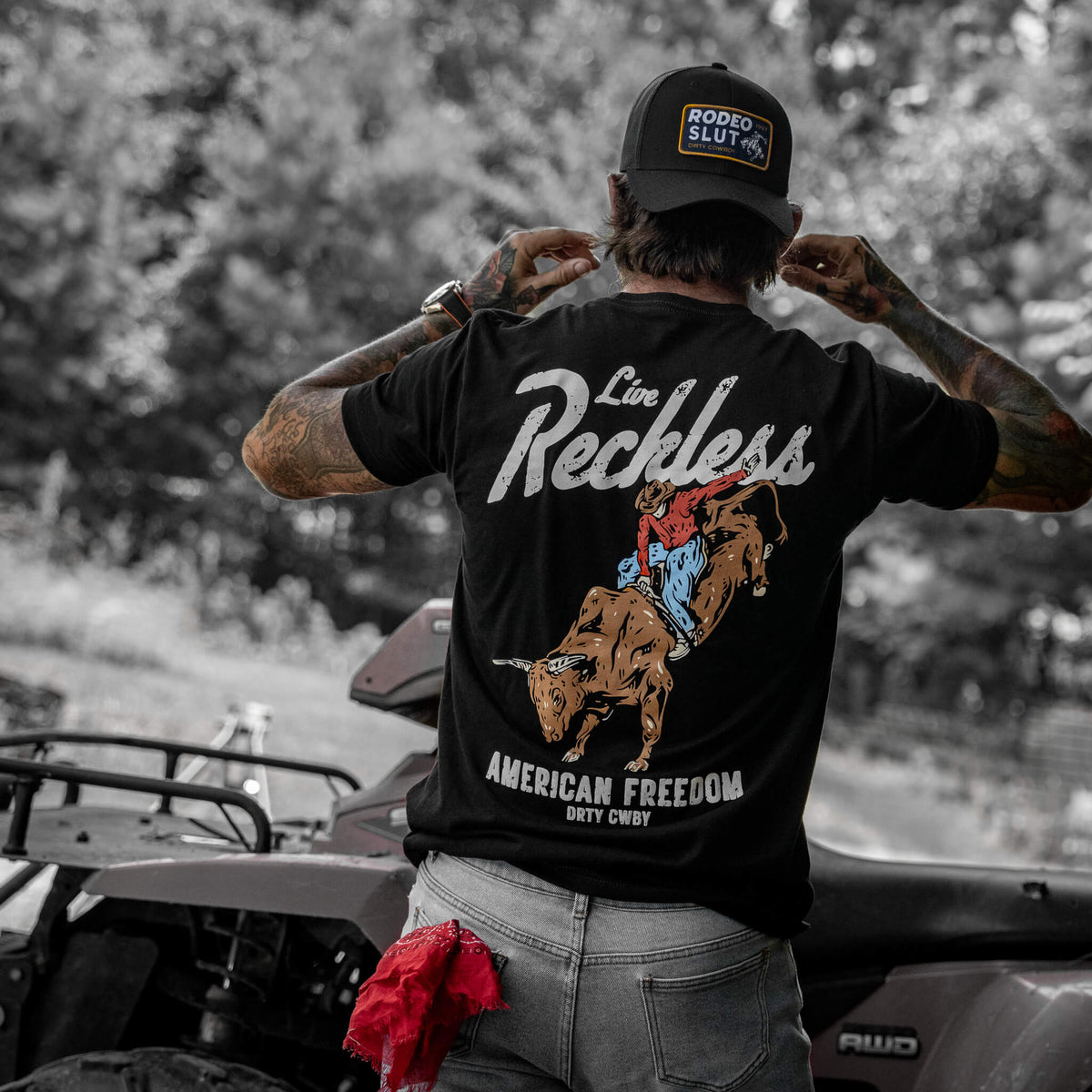 Live Reckless Men's - Adult & Kids T-Shirts, Sweatshirts & Hoodies apparel design preview 7
